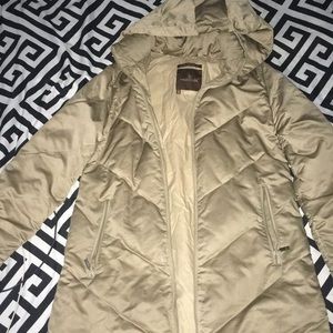 Moncler tan coat